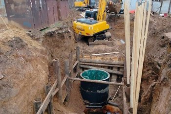 «Водоканал» завершает восстановление поврежденного коллектора в Советском районе