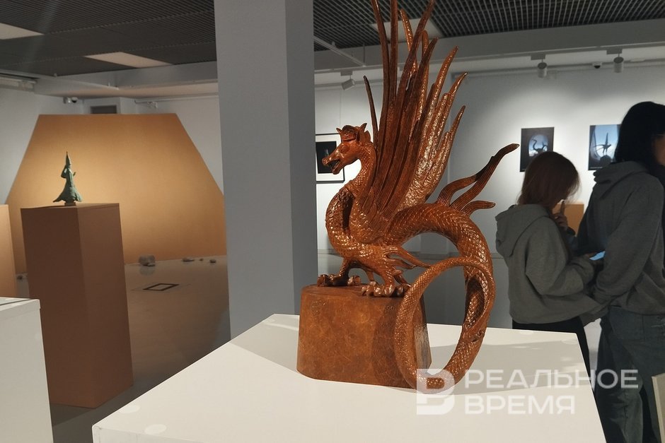 Скульптуры бронзовой современности Альфиза Сабирова