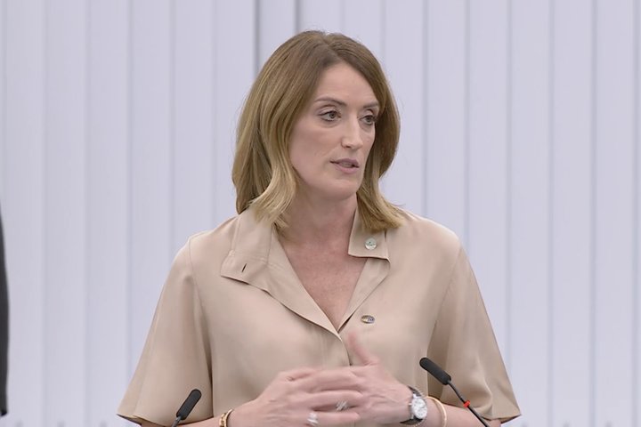 Роберта Метсола переизбрана председателем Европарламента на второй срок