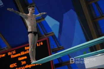 Никита Шлейхер стал победителем на чемпионате по прыжкам в воду в Казани
