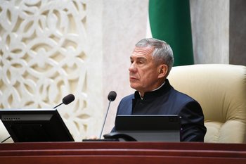 Минниханов на 30-летии Госсовета РТ: «Два раза был в одном созыве: как глава и премьер-министр»