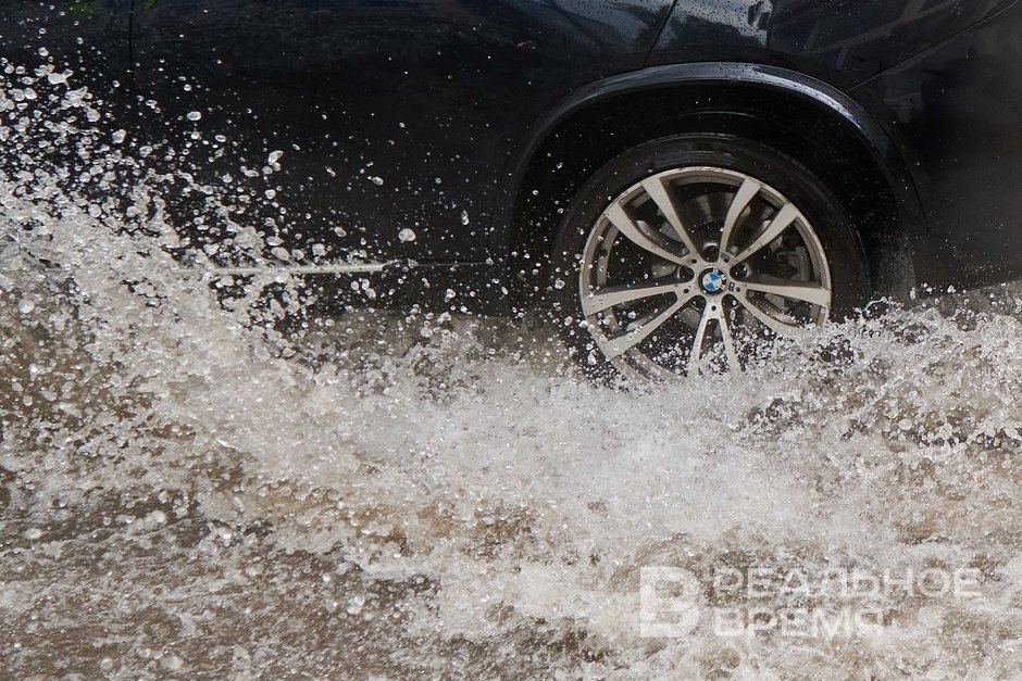 Завтра в Татарстане снова ожидаются сильные дожди