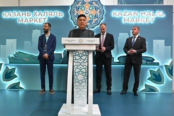 Рустам Минниханов открыл международную ярмарку Kazan Halal Market