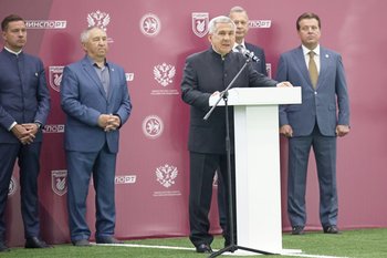 В Казани открыли новый футбольный манеж на базе «Рубина»