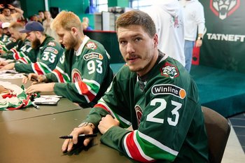 Три игрока казанского «Ак Барса» вошли в состав Сборной мира КХЛ на Кубок Первого канала