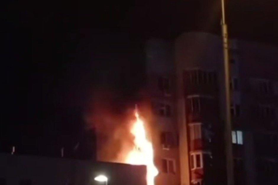 В МЧС прокомментировали пожар в Казани на улице Ямашева