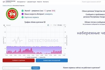 Татарстанцы сообщают о сбоях в работе онлайн-сервисов