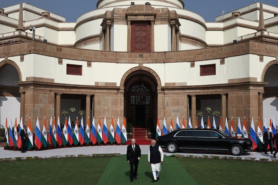 Путин подтвердил многолетнее военно‑техническое сотрудничество России и Индии