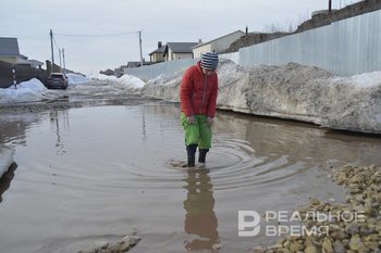 Власти Казани не ожидают паводка, но возможны подтопления отдельных участков жилых массивов