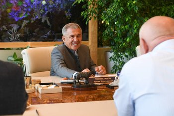 Минниханов и Магомедов обсудили развитие судебной системы и региональное взаимодействие