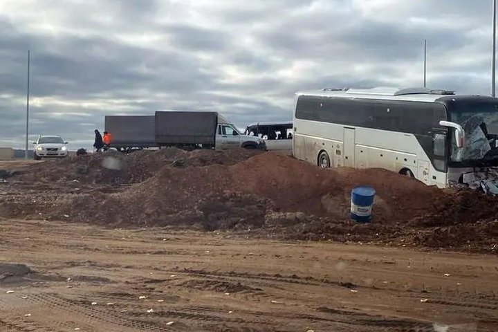 На трассе М-7 «Волга» под Мензелинском произошло ДТП: два человека погибли, восемь пострадали