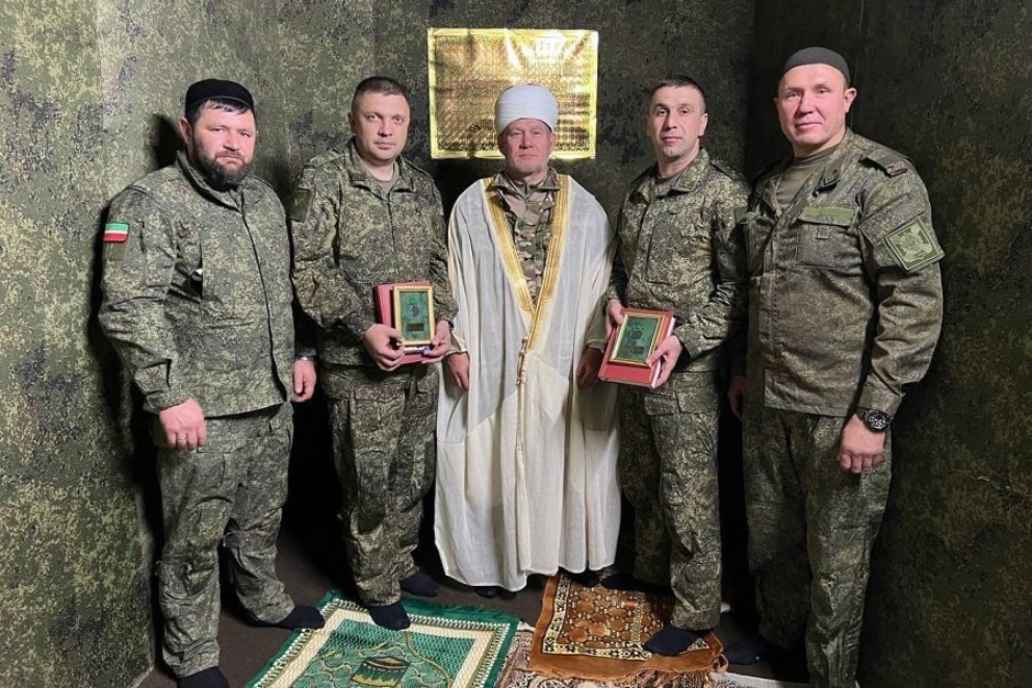 В зоне СВО открыли две подземные мечети