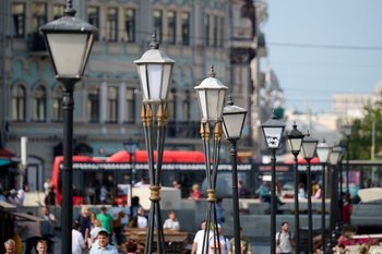 На содержание наружного освещения Казани третий год подряд выделили 190 млн рублей