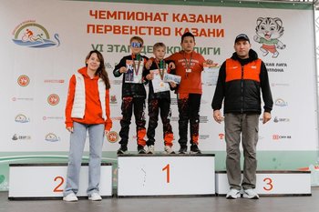 На Лебяжьем озере прошли соревнования Детской лиги РТ по триатлону