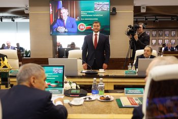 «С нашей стороны полная поддержка»: раис Татарстана напутствовал Тимура Шигабутдинова