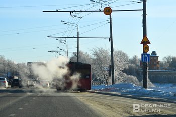 В Казани водитель автобуса сбил школьницу на пешеходном переходе