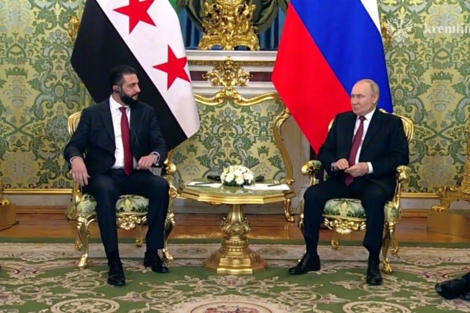 Путин и президент Сирии Шараа обсудили в Кремле укрепление стратегического партнерства