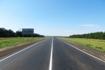 В Татарстане завершили ремонт дороги Чистополь — Аксубаево — Нурлат