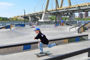 В Казани закрыли парковку у экстрим-парка «Урам» до 18 мая