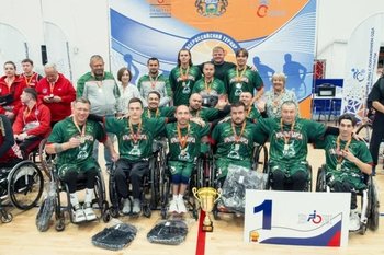 Татарстанская команда завоевала золото на турнире по баскетболу на колясках