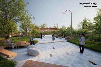 Представлены эскизы нового многофункционального парка «Сююмбике» — фото