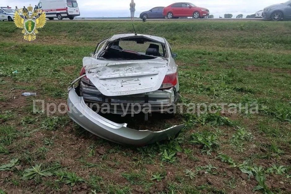 В результате ДТП в Агрызском районе Татарстана погиб ребенок