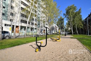 Работы по программе «Наш двор» в Бугульминском районе выполнены на 52%