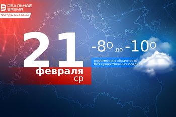 Сегодня в Казани до -10 градусов