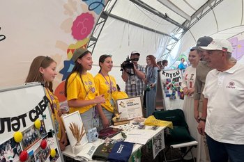 Минниханов посетил международный молодежный образовательный форум «Сәләт»