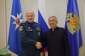 Минниханов обсудил строительство комплекса для пожарных и спасателей