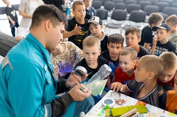 СИБУР провел серию интерактивных экоуроков для нижнекамских детей