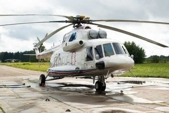 МЧС России получило новый вертолет Ми-8МТВ-1 от казанского завода