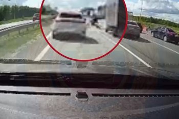 Момент ДТП в Татарстане со школьником-питбайкером попал на видео