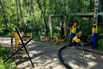 В Казани проложили новый трубопровод инновационным методом бестраншейного восстановления