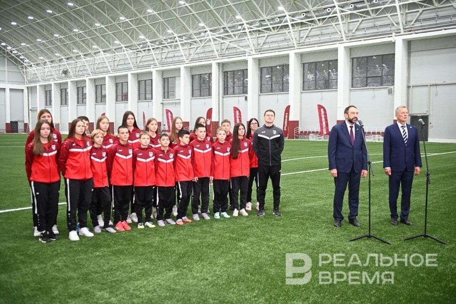 Путин открыл Центр развития футбола в Казани