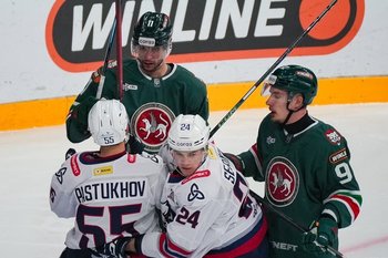 «Нефтехимик» нанес «Ак Барсу» третье поражение подряд в КХЛ