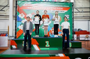 В Казани подвели итоги республиканских соревнований Детской лиги по триатлону