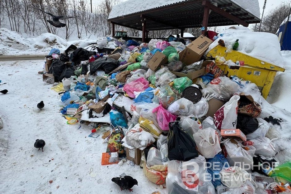 К середине марта в Казани нормализовалась ситуация с вывозом мусора