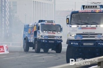 Экипаж «КАМАЗ-мастера» опрокинулся на этапе ралли «Шелковый путь»