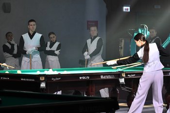 Минниханов открыл Международный турнир по бильярдному спорту