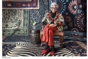 Коллекция иконы стиля и писательницы Айрис Апфель ушла с молотка