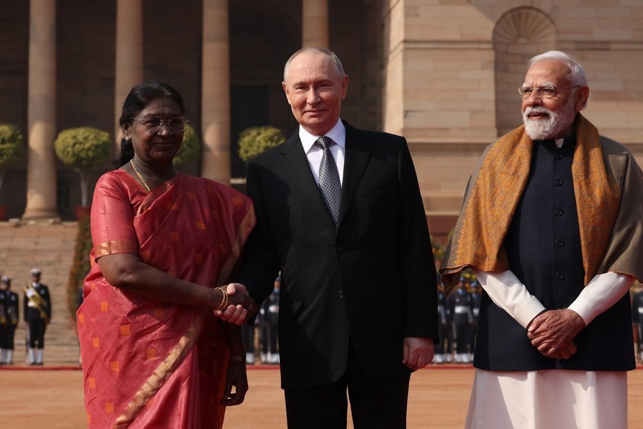 Путин завершил двухдневный госвизит в Индию