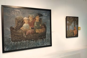 «А вот человек стоит, на Иисуса Христа похож — это же художник, да?»