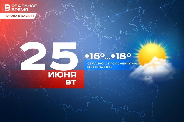 Сегодня в Казани до +18 градусов