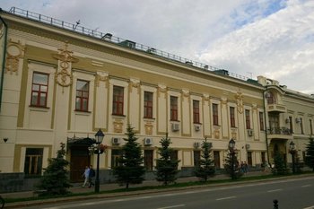 В Казани завершили первый этап реставрации дома Каменева — Крупенниковых