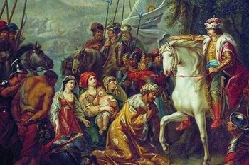 В Русском музее отреставрируют гигантское полотно «Взятие Казани» XVIII века