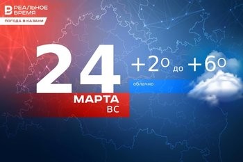 В Казани 24 марта температура воздуха выше ноля