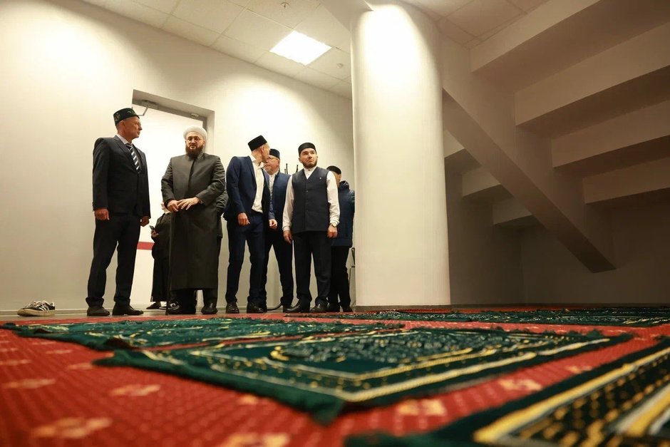 На стадионе «Ак Барс Арена» в Казани открыли две молельные комнаты