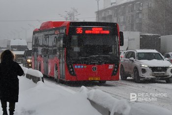 На ул. Залесной в Казани перекрыто движение после ДТП с фурой