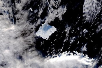 Айсберг А23а перестал быть крупнейшим на планете, потеряв 67% площади